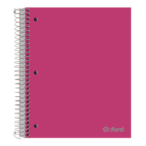 Image of Oxford Five-Subject Notebook, Medium/College Rule, Randomly Assorted Cover Color, (200) 11 x 9 Sheets
