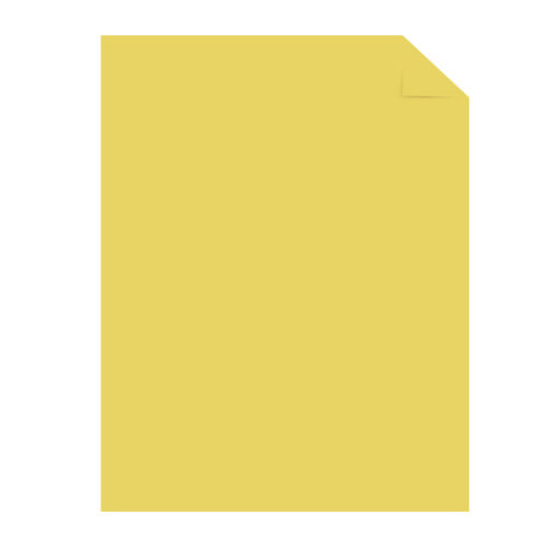 Image of Astrobrights® Color Paper - "Punchy Pastels" Assortment, 24 lb Bond Weight, 8.5 x 11, Lively Lemon, 200/Pack