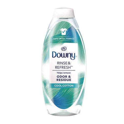 Image of Downy® Rinse and Refresh Liquid Fabric Softener, Cool Cotton Scent, 48 oz Bottle