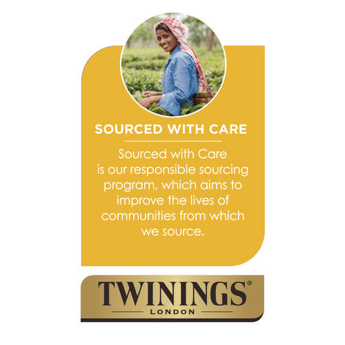 Image of TWININGS® Probiotics Lemon and Ginger Herbal Tea Bags, 0.05 oz, 18/Box