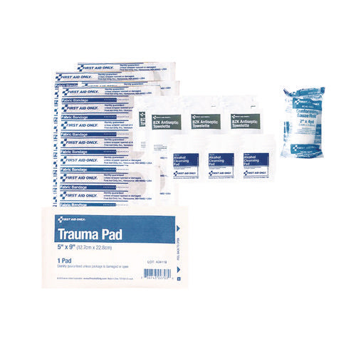 Image of First Aid Only 137-Piece Wound Care Treatment Pack, Resealable Plastic Bag