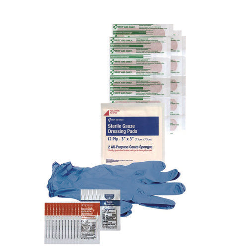 Image of First Aid Only 137-Piece Wound Care Treatment Pack, Resealable Plastic Bag