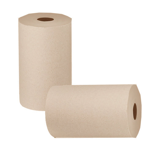Image of Georgia Pacific® Professional Pacific Blue Ultra Paper Towels, 1-Ply, 9" x 6,000 ft, Brown, 6/Carton