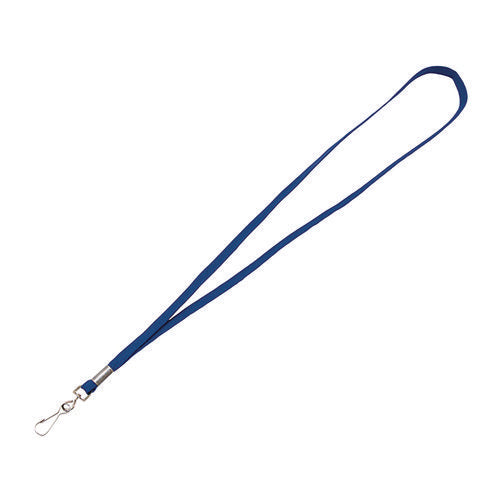 Image of Advantus Deluxe Lanyard with J-Hook, Blue, 36" Long, 100/Pack