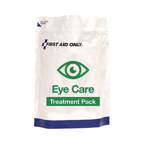 Image of First Aid Only Eye Care Treatment Pack, 10 Pieces, Resealable Plastic Bag