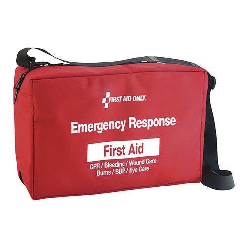 Image of First Aid Only 224-Piece Emergency Response Bag, 224-Piece, Fabric Case