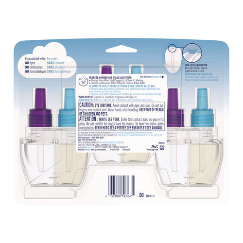 Image of Febreze® PLUG Air Freshener Refills, Mediterranean Lavender, 0.87 oz, 3/Pack