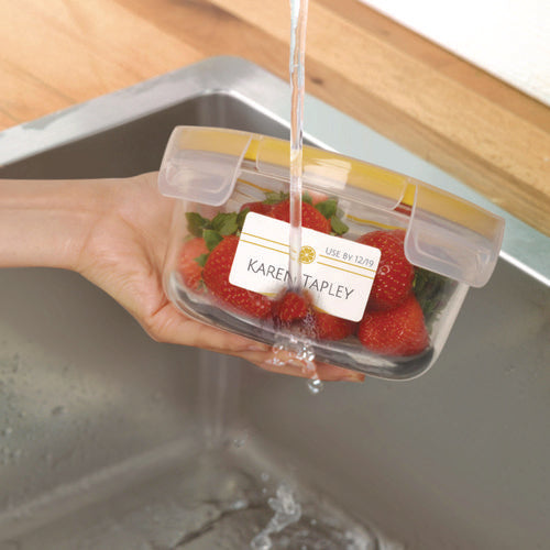 Image of Avery® White Dissolvable Labels w/ Sure Feed, 1.25 x 2.38, White, 90/PK