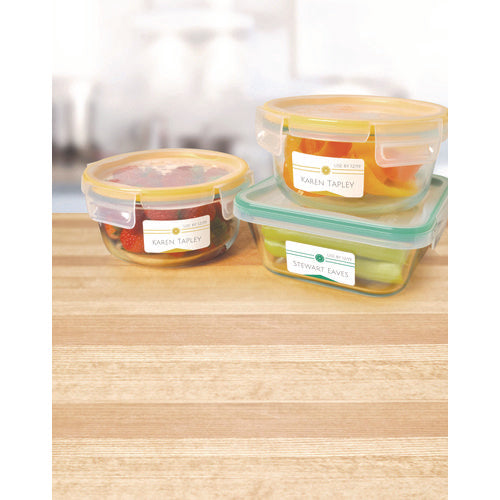 Image of Avery® White Dissolvable Labels w/ Sure Feed, 1.25 x 2.38, White, 90/PK
