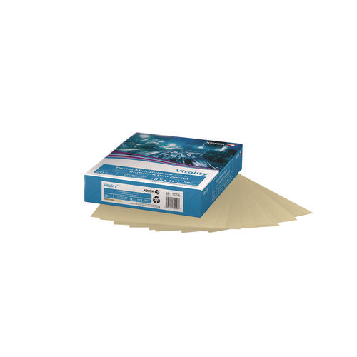 Image of xerox Multipurpose Pastel Colored Paper, 20 lb Bond Weight, 8.5 x 11, Ivory, 500/Ream