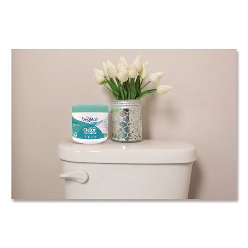 Image of BRIGHT Air® Super Odor Eliminator, Linen and Spring Breeze, 14 oz Jar