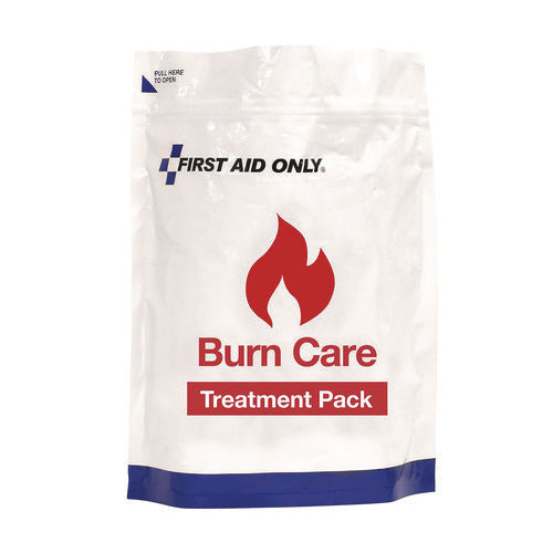 Image of First Aid Only 41-Piece Burn Care Treatment Pack, 41 Pieces, Resealable Plastic Bag
