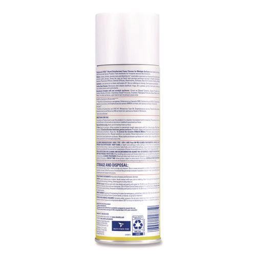 Image of Professional LYSOL® Brand Disinfectant Foam Cleaner, 24 Oz Aerosol Spray