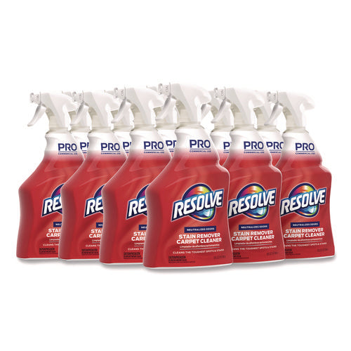 Image of Professional RESOLVE® Carpet Cleaner, 32 Oz Spray Bottle, 12/carton