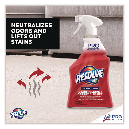 Image of Professional RESOLVE® Carpet Cleaner, 32 Oz Spray Bottle, 12/carton