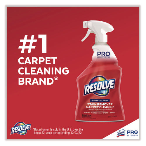 Image of Professional RESOLVE® Carpet Cleaner, 32 Oz Spray Bottle, 12/carton