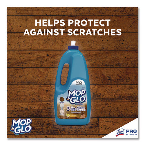 Image of Professional MOP & GLO® Ready to Use Multi-Surface Floor Cleaner, Fresh Citrus Scent, 64 oz Bottle, 6/Carton