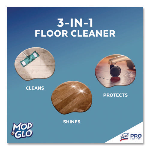 Image of Professional MOP & GLO® Ready to Use Multi-Surface Floor Cleaner, Fresh Citrus Scent, 64 oz Bottle, 6/Carton