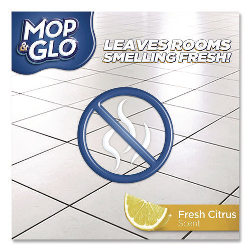 Image of Professional MOP & GLO® Ready to Use Multi-Surface Floor Cleaner, Fresh Citrus Scent, 64 oz Bottle, 6/Carton