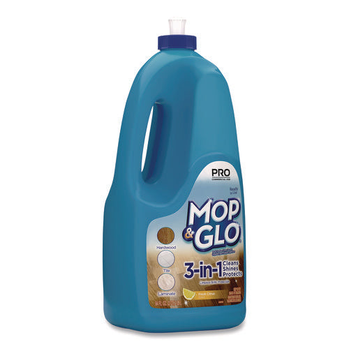 Image of Professional MOP & GLO® Ready to Use Multi-Surface Floor Cleaner, Fresh Citrus Scent, 64 oz Bottle, 6/Carton