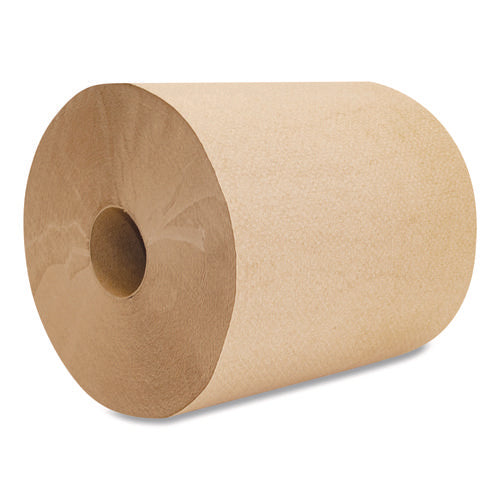Image of Boardwalk® Boardwalk Green Universal Roll Towels, 1-Ply, 8" x 800 ft, Natural, 6 Rolls/Carton