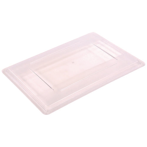 Image of Carlisle StorPlus Polycarbonate Food Storage Container Lid, 18 x 26 x 1.28, Clear, Plastic
