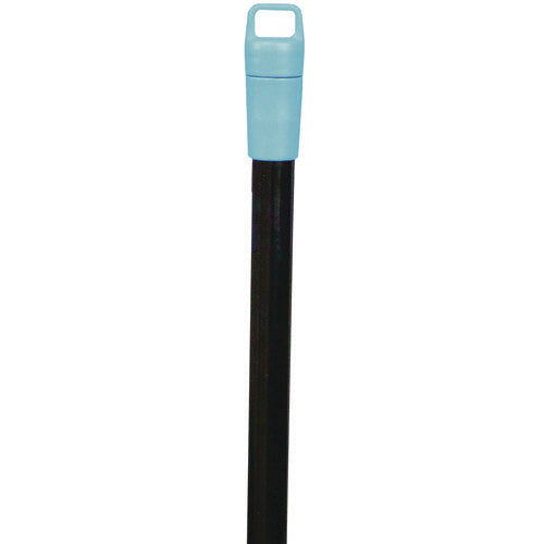 Image of Impact® Lobby Dust Pan Broom, 36.86", Black/Blue, 12/Carton