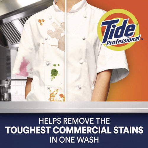 Image of Tide® Professional Commercial HE Liquid Laundry Detergent, 170 oz Pour Bottle, 4/Carton