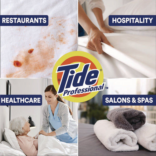 Image of Tide® Professional Commercial HE Liquid Laundry Detergent, 170 oz Pour Bottle, 4/Carton