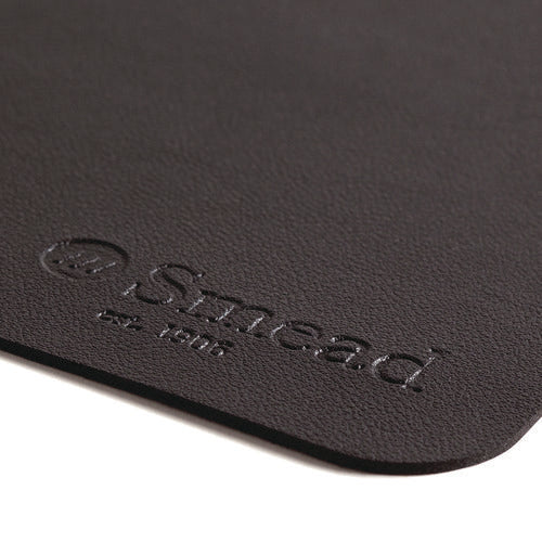 Image of Smead Vegan Leather Desk Pads, 31.5 x 15.7, Charcoal
