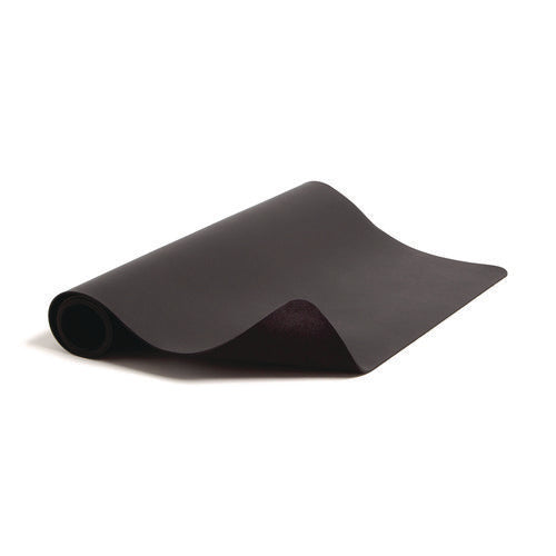Image of Smead Vegan Leather Desk Pads, 31.5 x 15.7, Charcoal