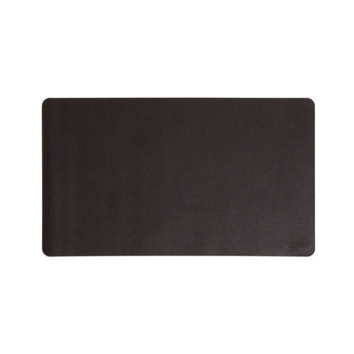 Image of Smead Vegan Leather Desk Pads, 23.6 x 13.7, Charcoal