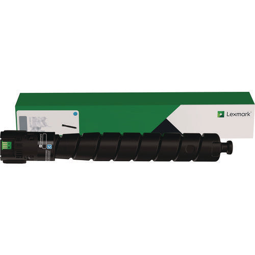 Image of Lexmark 73D0HC0 Return Program Toner Cartridge, 26,000 Page-Yield, Cyan