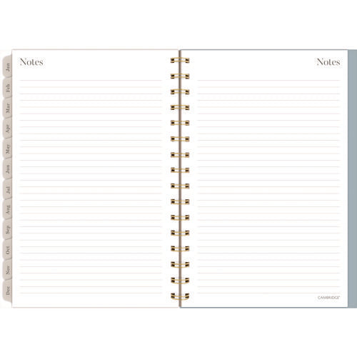 Image of Cambridge® Triad Weekly/Monthly Planner, Geometric Artwork, 8.5" x 6.38", Multicolor Cover, 12-Month (Jan to Dec): 2025