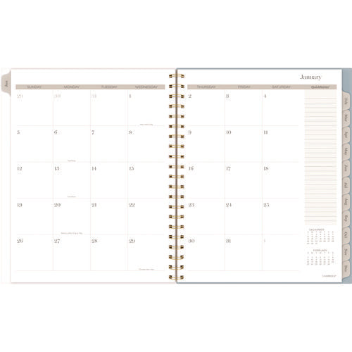 Image of Cambridge® Triad Weekly/Monthly Planner, Geometric Artwork, 11" x 9.25", Multicolor Cover, 12-Month (Jan to Dec): 2025