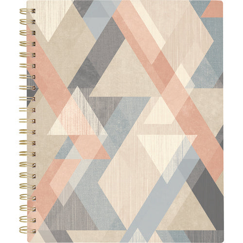 Image of Cambridge® Triad Weekly/Monthly Planner, Geometric Artwork, 11" x 9.25", Multicolor Cover, 12-Month (Jan to Dec): 2025