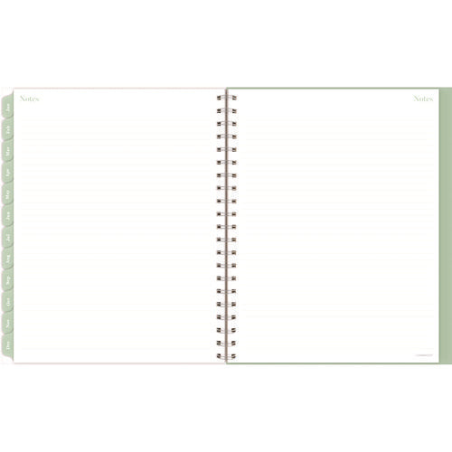 Image of Cambridge® Ombre Weekly/Monthly Planner, Colorful Cloud Artwork, 11" x 9.25", Multicolor Cover, 12-Month (Jan to Dec): 2025