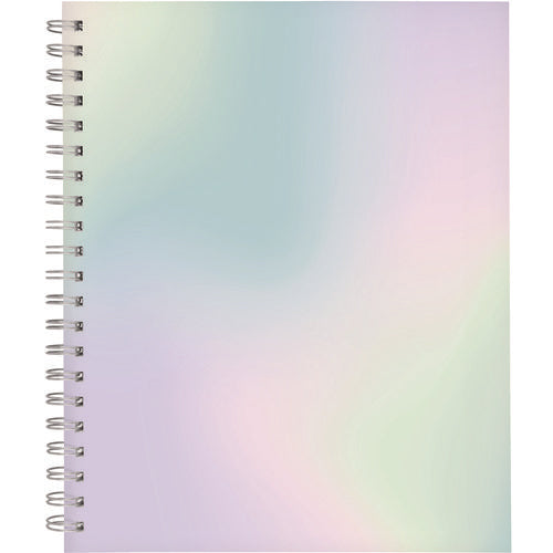 Image of Cambridge® Ombre Weekly/Monthly Planner, Colorful Cloud Artwork, 11" x 9.25", Multicolor Cover, 12-Month (Jan to Dec): 2025