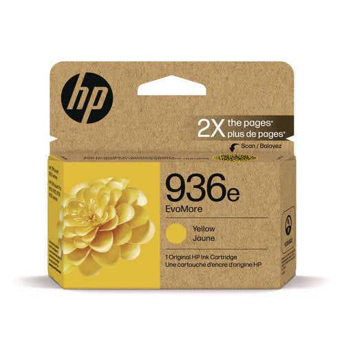 Image of HP HP 936E, (4S6V5LN) Yellow Original Ink Cartridges