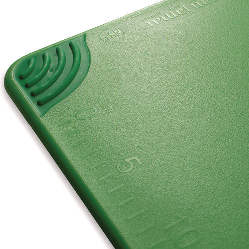 Image of San Jamar® Saf-T-Grip Cutting Board, 24 x 18 x 0.5, Green