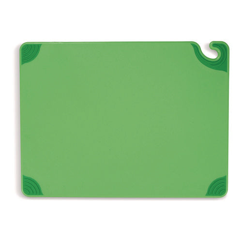 Image of San Jamar® Saf-T-Grip Cutting Board, 24 x 18 x 0.5, Green