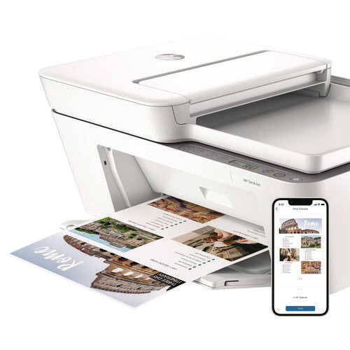 Image of HP DeskJet 4255e All-in-One Inkjet Printer, Copy/Print/Scan