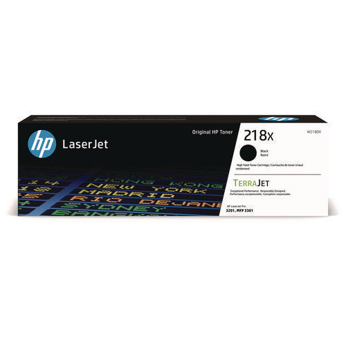 Image of HP HP 218X, (W2180X) High-Yield Black Original LaserJet Toner