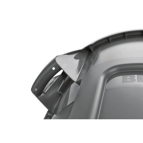 Image of Rubbermaid® Commercial Vented Round Brute Container, 10 gal, Plastic, Gray