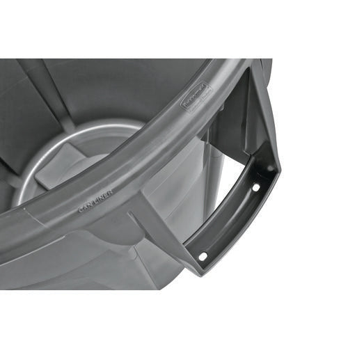 Image of Rubbermaid® Commercial Vented Round Brute Container, 10 gal, Plastic, Gray