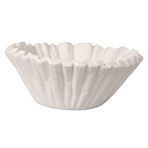 Image of BUNN® Commercial Coffee Filters, 10 Gal Urn Style, Flat Bottom, 25/cluster, 10 Clusters/carton