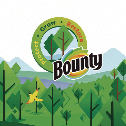 Image of Bounty® Essentials Select-A-Size Kitchen Roll Paper Towels, 2-Ply, 108 Sheets/Roll, 12 Rolls/Carton