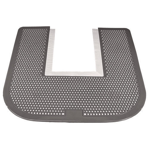 Image of Impact® Disposable Toilet Floor Mat, Nonslip, Orchard Zing Scent, 23 x 21.63, Gray, 6/Carton