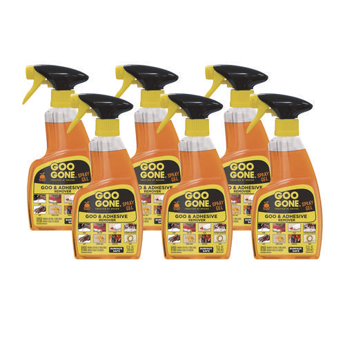 Image of Goo Gone® Spray Gel Cleaner, Citrus Scent, 12 Oz Spray Bottle