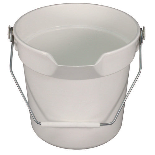 Image of Impact® Deluxe Heavy-Duty Bucket, 10 qt, Polypropylene, Gray, 10.63" dia